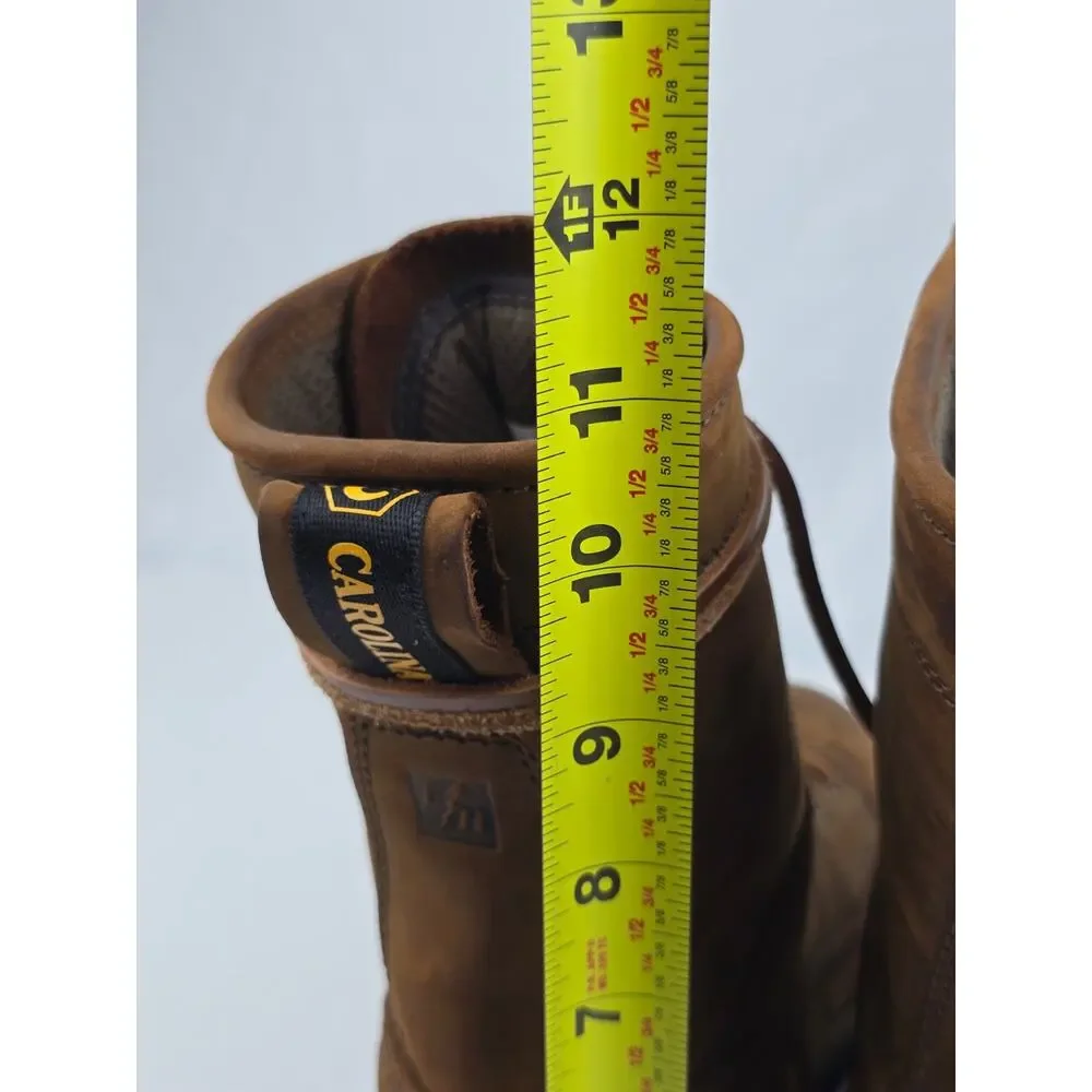 Carolina Logger Boots CA8824 Spruce Soft Toe Waterproof Size 11 D